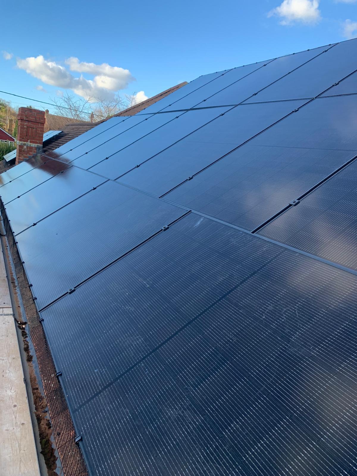 30 Panel Solar Installation
